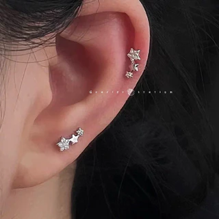 ⭐️ (1 คู่) จิวดาวแถว; จิวดาวมินิ