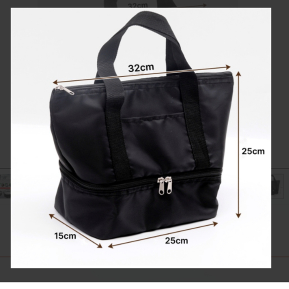 HERMAL BAG กระเป๋าเก็บอุณหภูมิ 2 ชั้น ราคา ถูกที่สุด ดีลบีเคเค แกลเลอรีภาพที่ 8