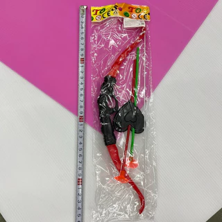 (ยกโหล 12 แพ็ค) No.1460 ธนูของเล่น ของเล่นเด็ก ฝึกพัฒนาการทักษะความแม่นยำ คละสี ได้ทั้งหมด 12แพ็ค