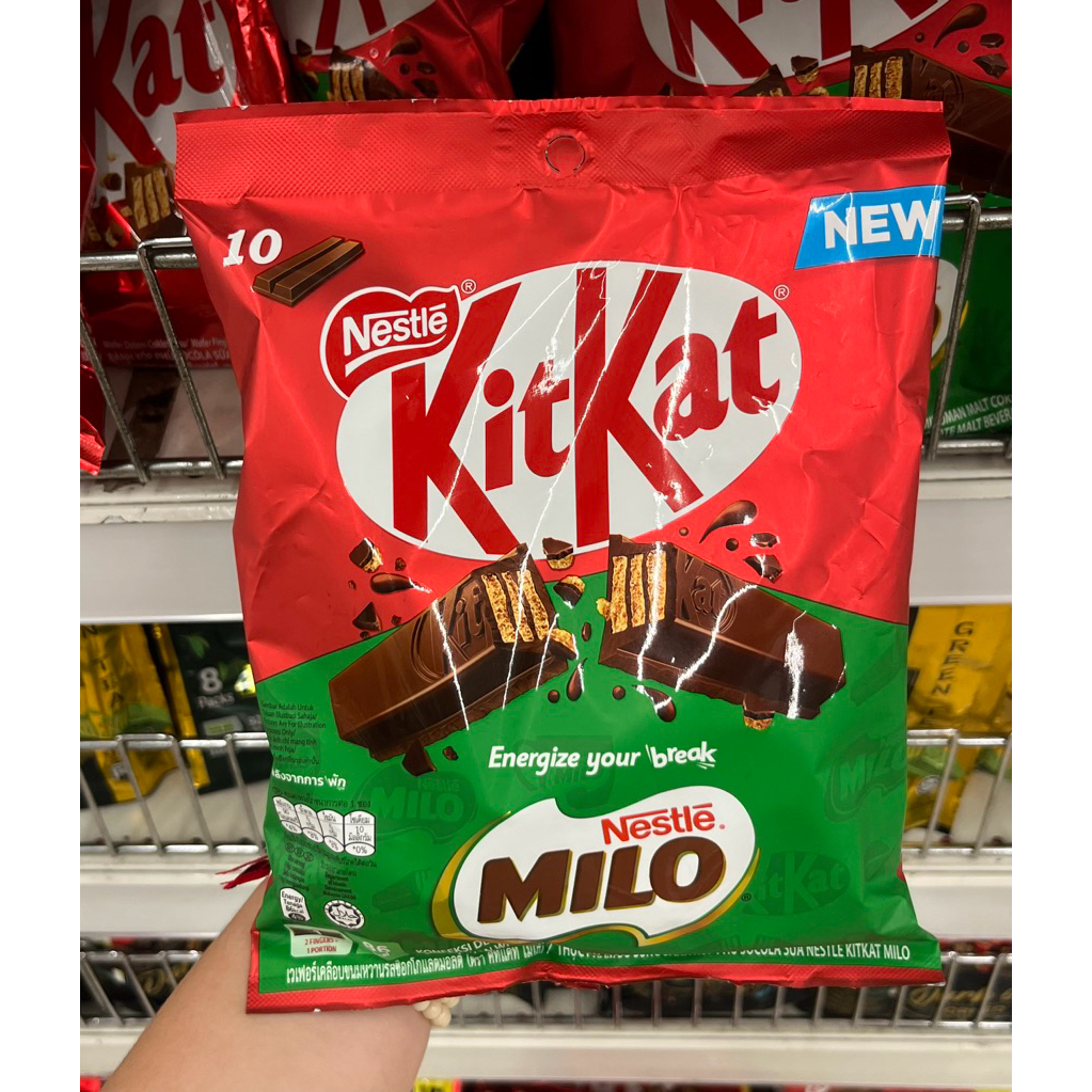 KitKat & Milo 1ถุงมี10ซอง