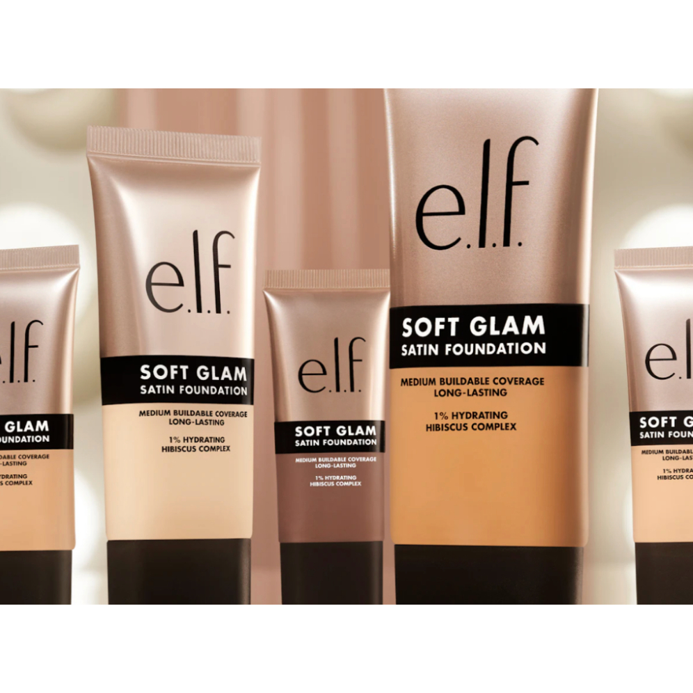 [แท้จาก Elf อเมริกา] Elf Soft Glam Satin Foundation