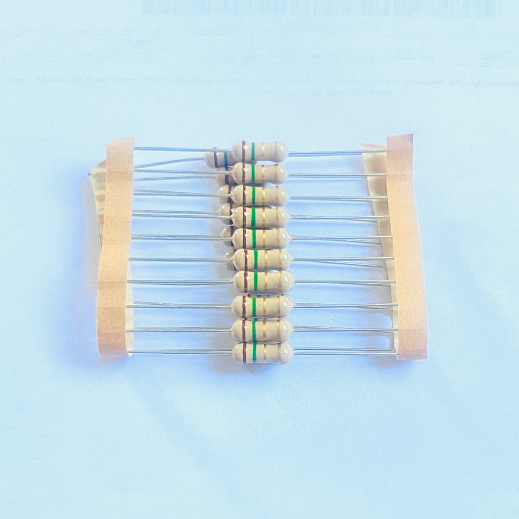 (แพ็คเกจ20ตัว) Resistor 1.5 ohm 1W 5% 1.5 โอห์ม 1วัตต์ ค่าความผิดพลาด5% R1.5 R ต้านทานไฟฟ้า