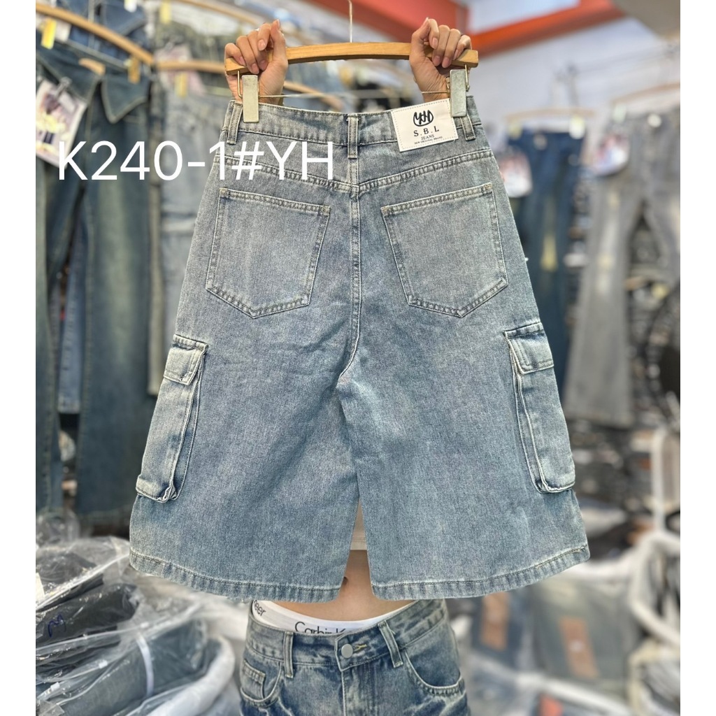 [ YHJEANS ] K240-1# Jorts Jeans.