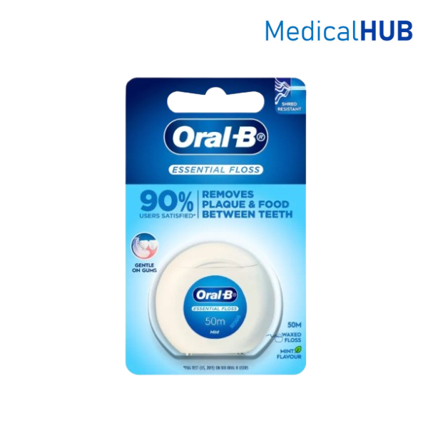 Oral-B Oral B Dental Floss Mint ออรัลบี ไหมขัดฟัน รสมินต์ ยาว 50 เมตร 1 ชิ้น 04865 / แพ็คคู่ 22556