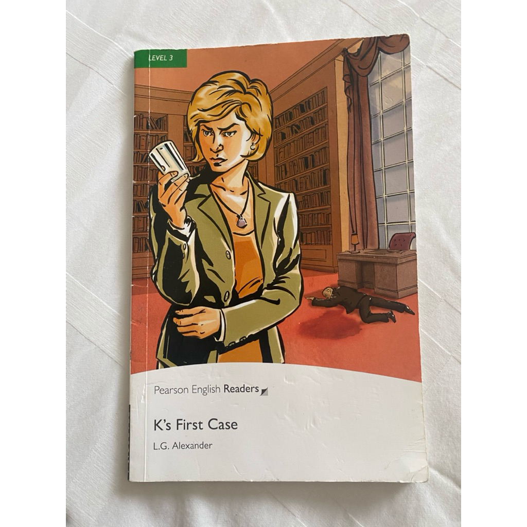 Pearson English Readers “K’s First Case” (มือสอง)