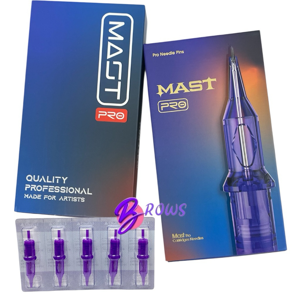 เข็มฮอคMast Pro เข็มสักสำหรับเครื่องฮอค คิ้วปากแฮร์สโตรก อุปกรณ์สัก
