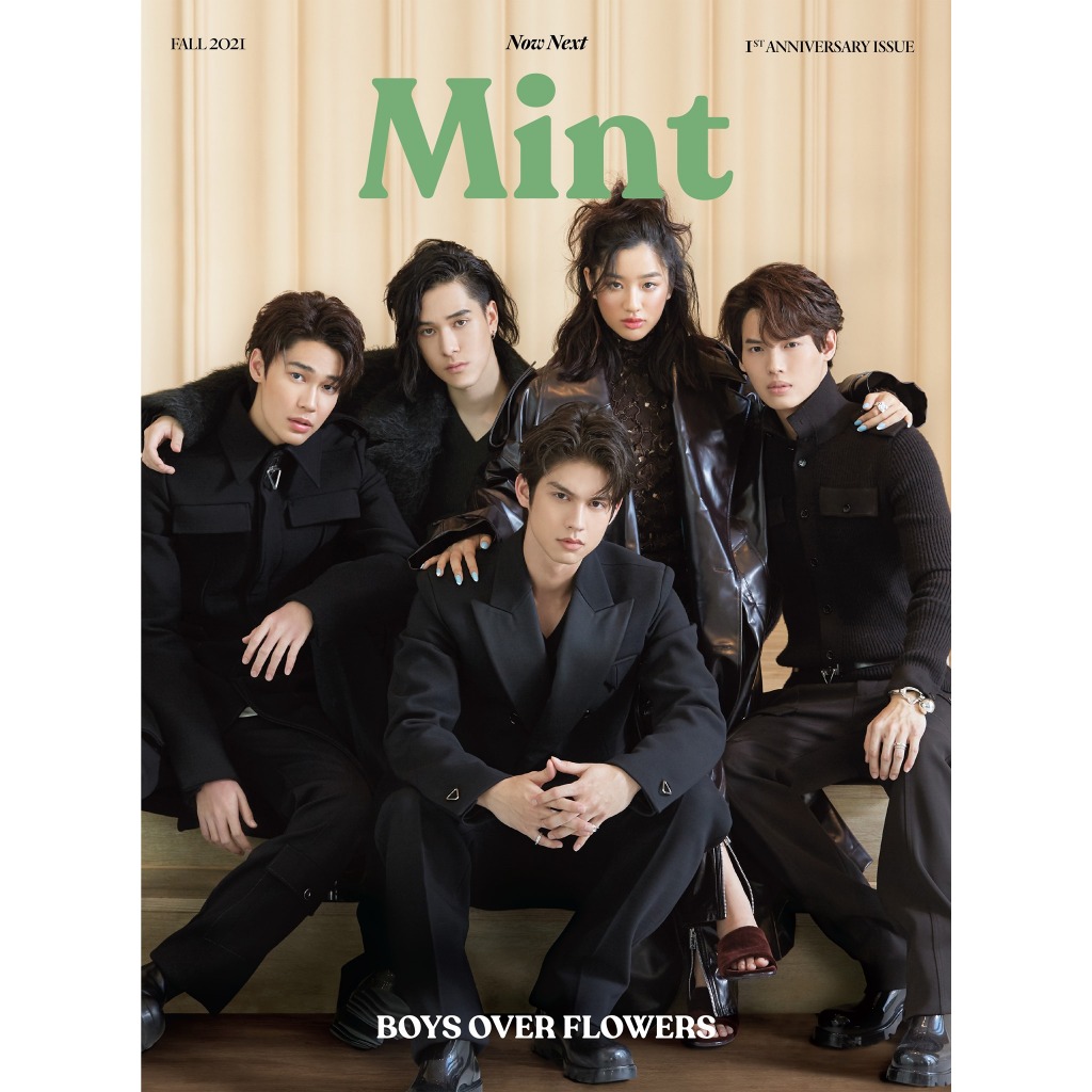 พร้อมส่ง!! Mint Magazine Vol. 6 Fall 2021 The 1st Anniversary Issue Bright Win Dew Nani Tu #F4Thaila