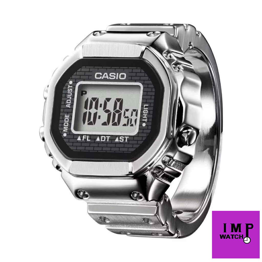 Casio นาฬิกาแหวน Unisex รุ่น CRW-001-1DR RING ของแท้ปนะกันCmg ( ระบบถ่าน ) ฉลองการครบรอบ 50 ปี