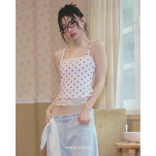 POKEE | LAYERED TANK TOP เสื้อสายเดี่ยว ( set 2 ชิ้น ใส่เเยกได้)