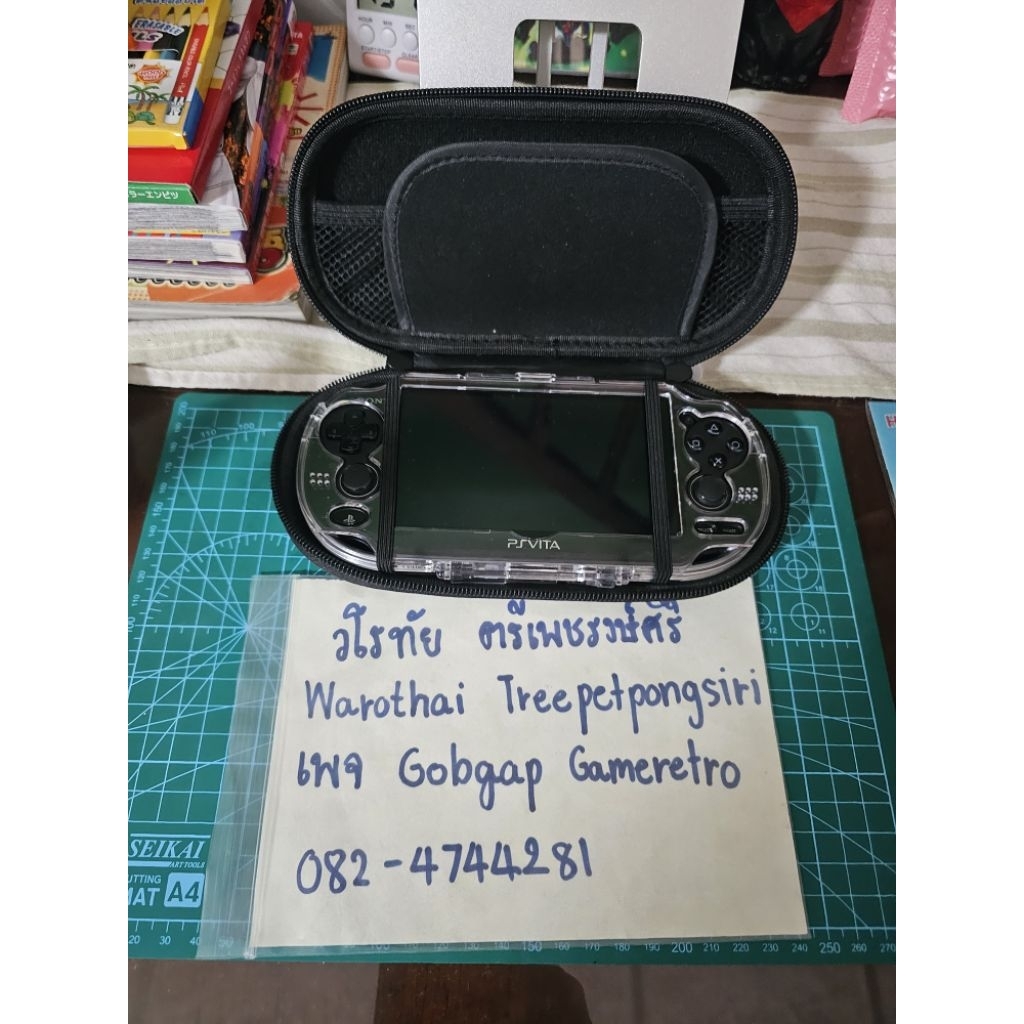 PSVITA1000 จอ OLED 64GB สายมืดมือสอง