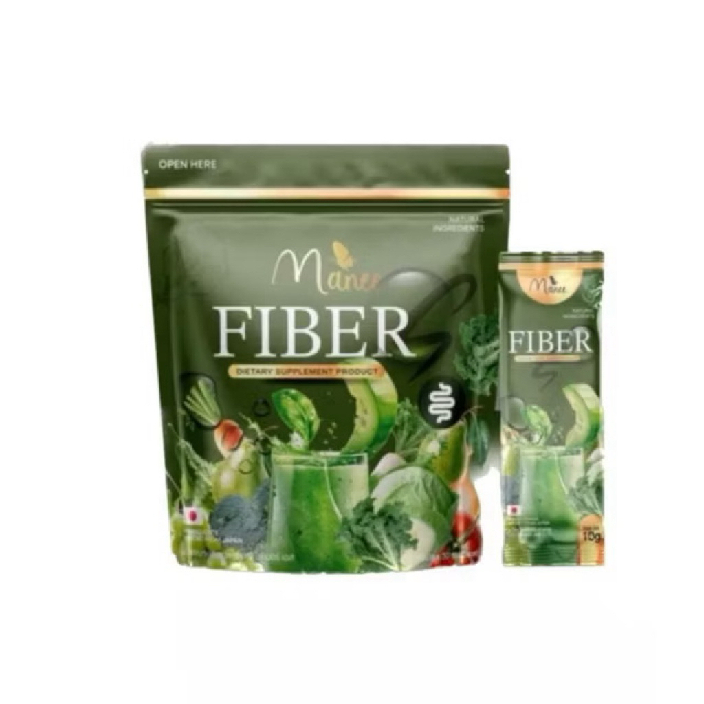 ไฟเบอร์มณี เอส FIBER VEGETABLE มณีไฟเบอร์ผักเอส 30 ซอง