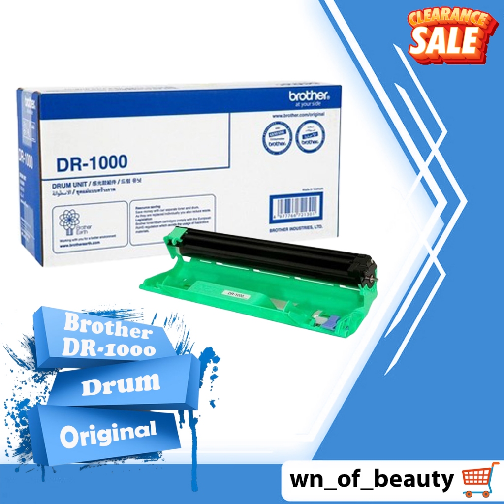 BROTHER DR-1000 / TN-1000 ของแท้ 100%