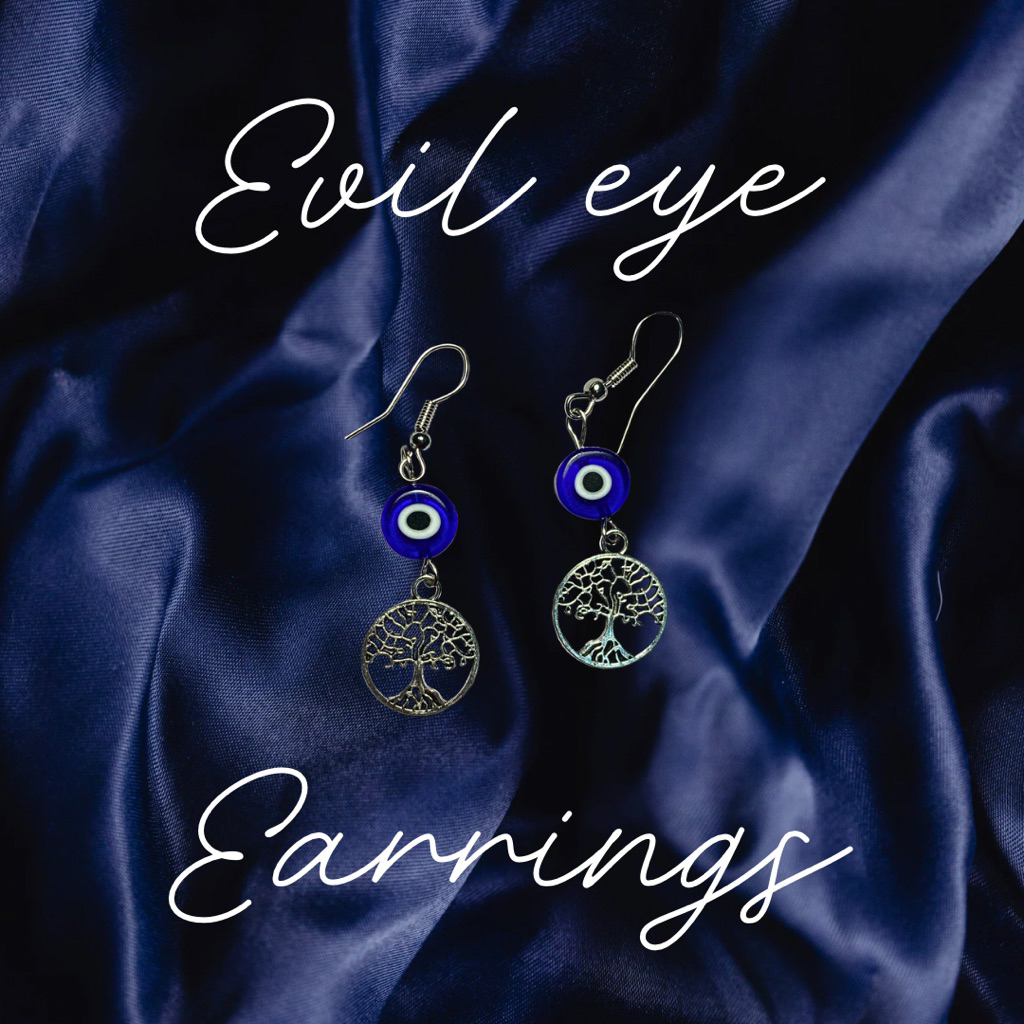 ต่างหู Evil eye 🧿 สัญลักษณ์แห่งการปกป้องคุ้มครอง