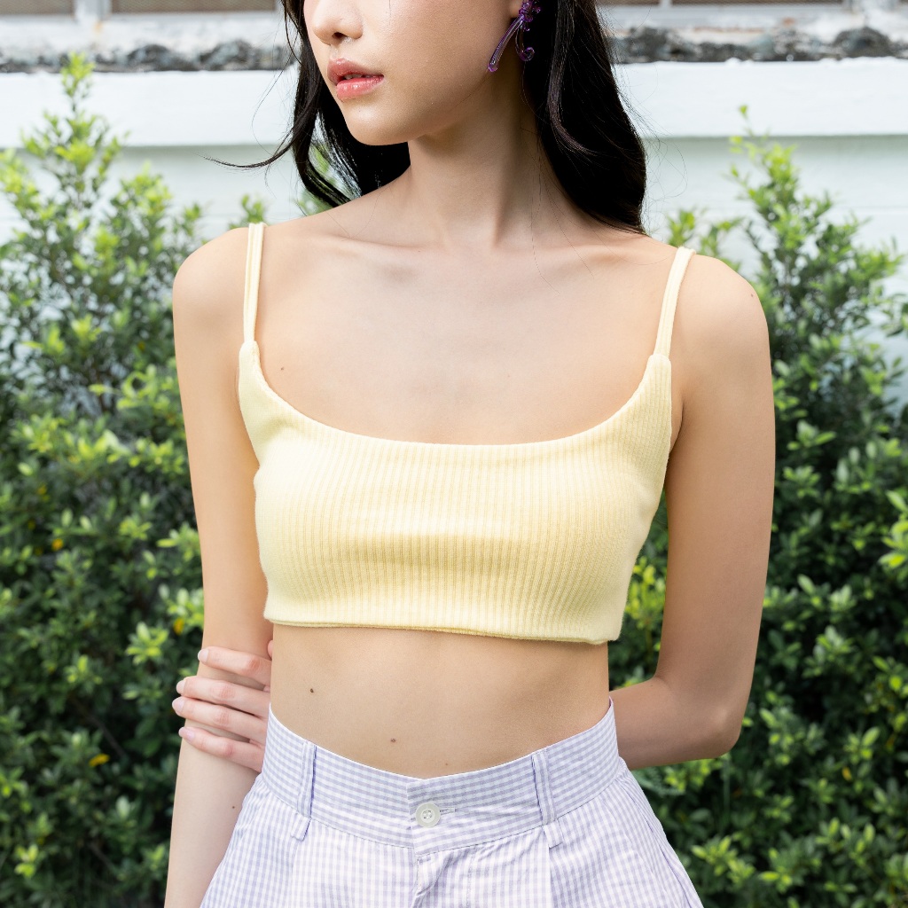 IN R-SQUARED [INR2] Florence Bra - บราผ้ายืดใส่สบาย ดีเทลสายด้านหลัง