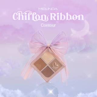 MEILINDA Chiffon Ribbon Blush / Highlight / Contour 8.8 g. เมลินดา บลัช ไฮไลท์ คอนทัวร์