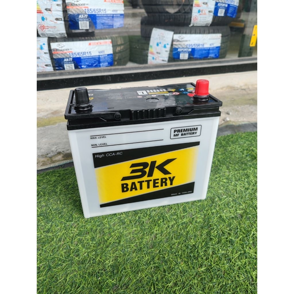 แบตเตอรี่ใหม่​ 3K​ Pmf50​  L/R​ ใส่รถเก๋ง