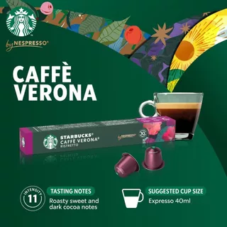‼️NEW STOCKS‼️กาแฟแคปซูลสตาร์บัคส์ Starbucks by Nespresso ~ 1 กล่องมี 10 แคปซูล