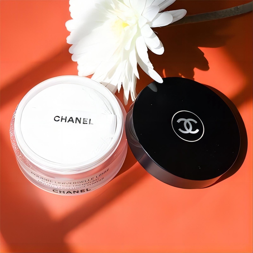 CHANEL Poudre Universelle Libre Loose Powder 30g /Chanel Loose Powder Makeup Control Tahan Lama Kontrol Minyak Cerah - รูปที่ 4