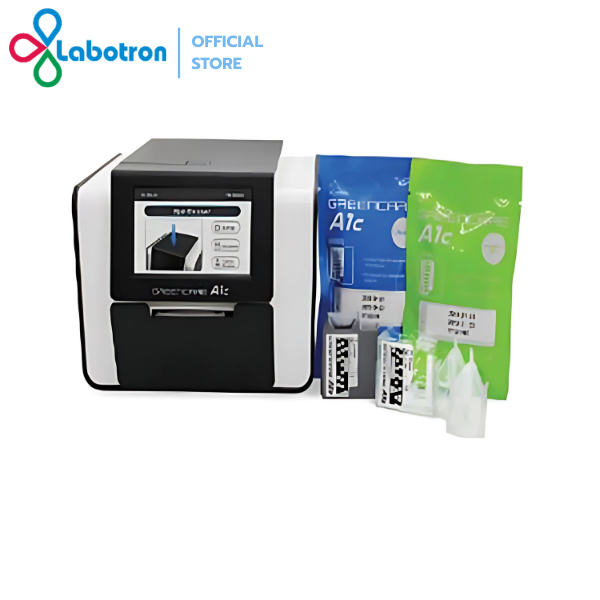 ชุดตรวจปริมาณน้ำตาลสะสมในเลือด GREENCARE HbA1c Test kit