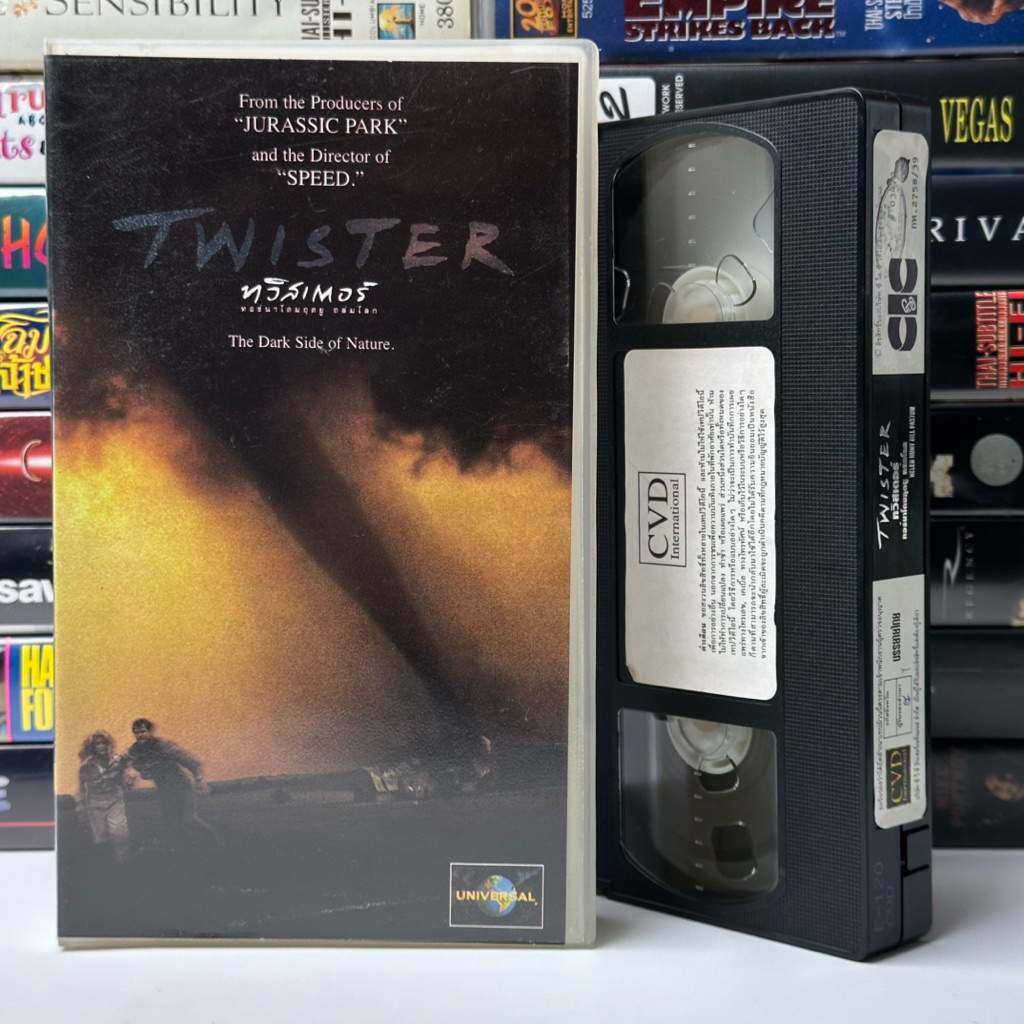 VDO VHS video ม้วนวิดีโอ Twister (บรรยายไทย )
