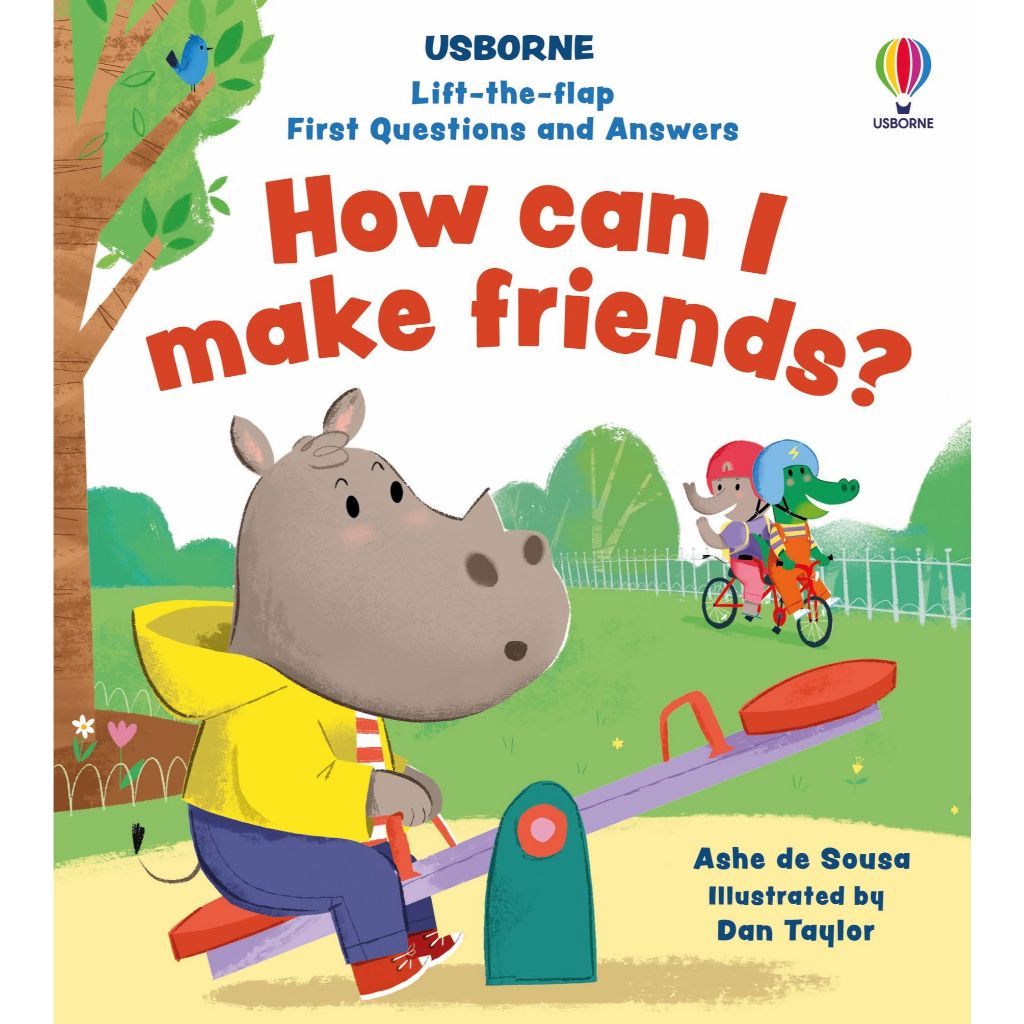 Lift-The-Flap First Q&A: How Can I Make Friends