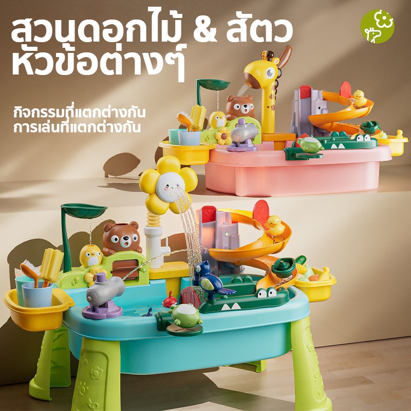 7IN1สระน้ำสำหรับเล่น ของเล่นเด็ก  ฟังก์ชันหลากหลาย ระบบน้ำหมุนเวียนอัตโนมัติ เครื่องล้างจาน ฟรีของเล่นยกชุด ราคา ถูกที่สุด ดีลบีเคเค แกลเลอรีภาพที่ 9