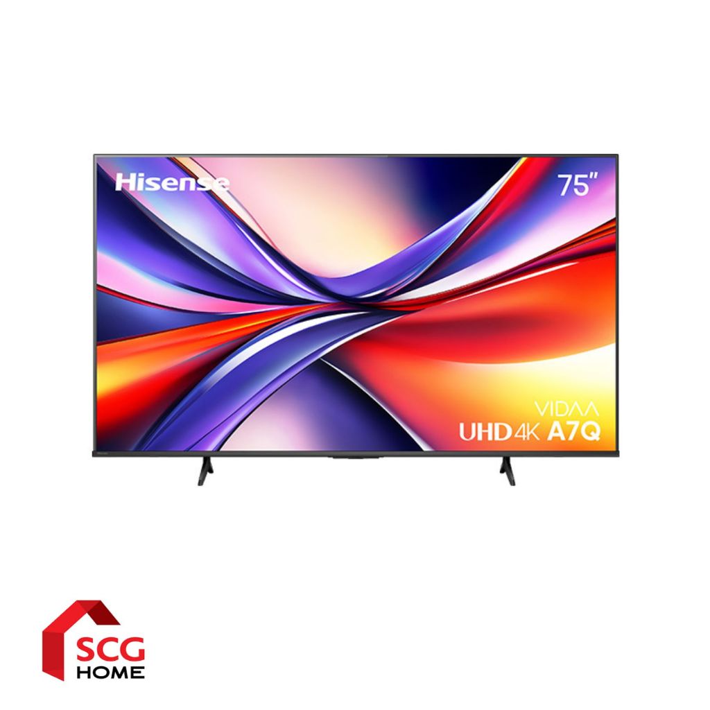 Hisense TV 75A7Q ทีวี 75 นิ้ว VIDAA LED 4K สมาร์ททีวี รุ่น 75A7Q