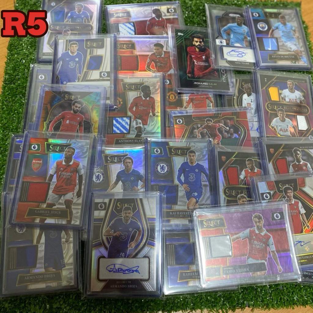 กล่องสุ่ม การ์ดสะสมฟุตบอล เฉพาะทีม Big6 (แมนยู ลิเวอร์พูล อาเซน่อล เชลซี สเปอร์) ของ panini & topps ของแท้