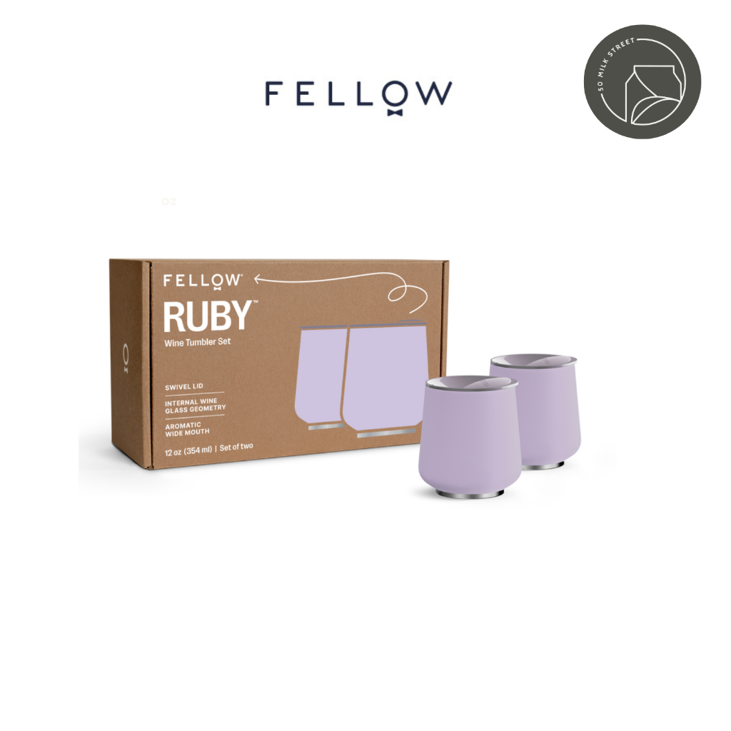 Fellow - Ruby Drink Tumbler แก้วเก็บอุณหภูมิ ขนาด 12 ออนซ์