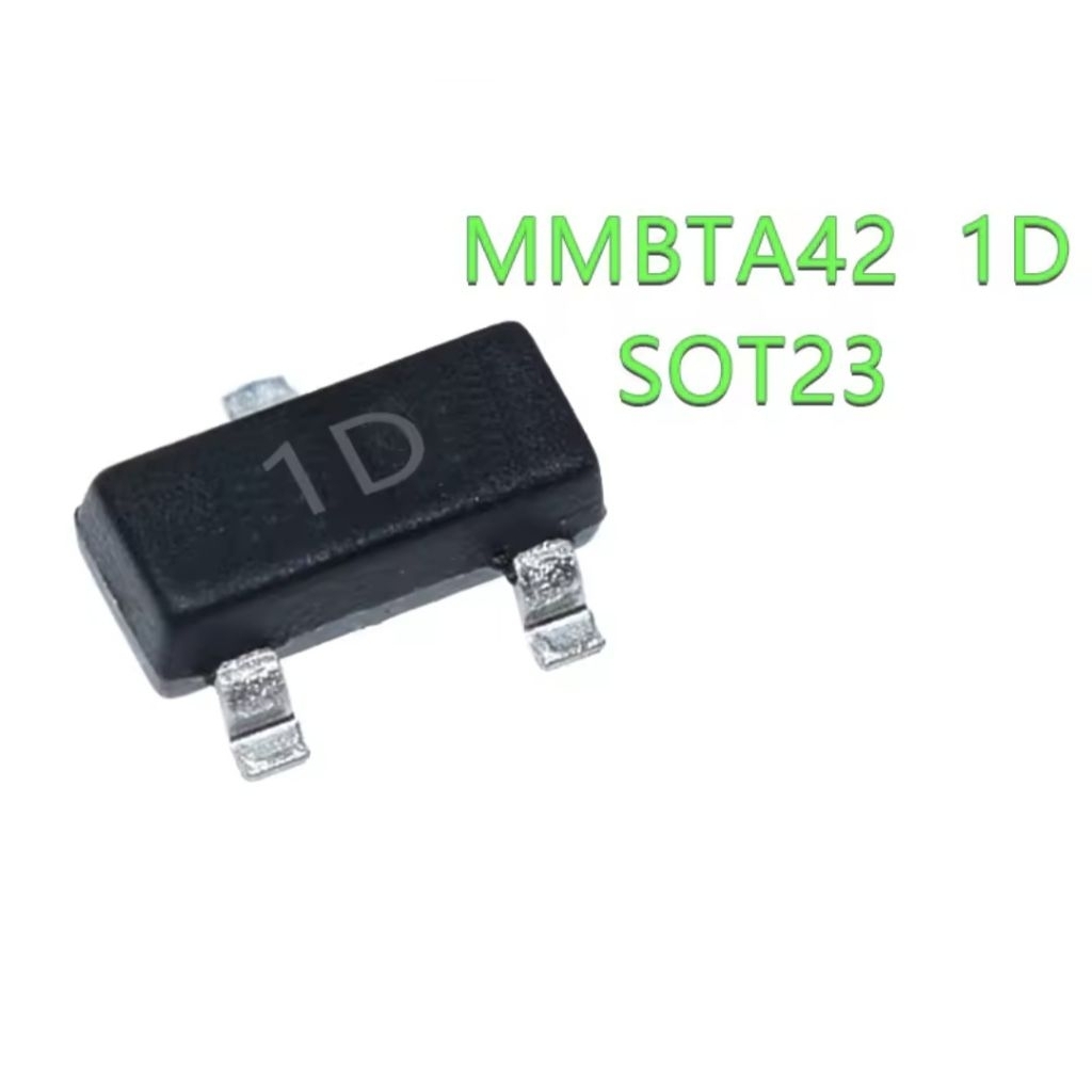 MMBTA42 (1D SMD CODE) Transistors NPN 300Volt/0.5Amp(ห่อละ10ตัว)(ราคาห่อละ)