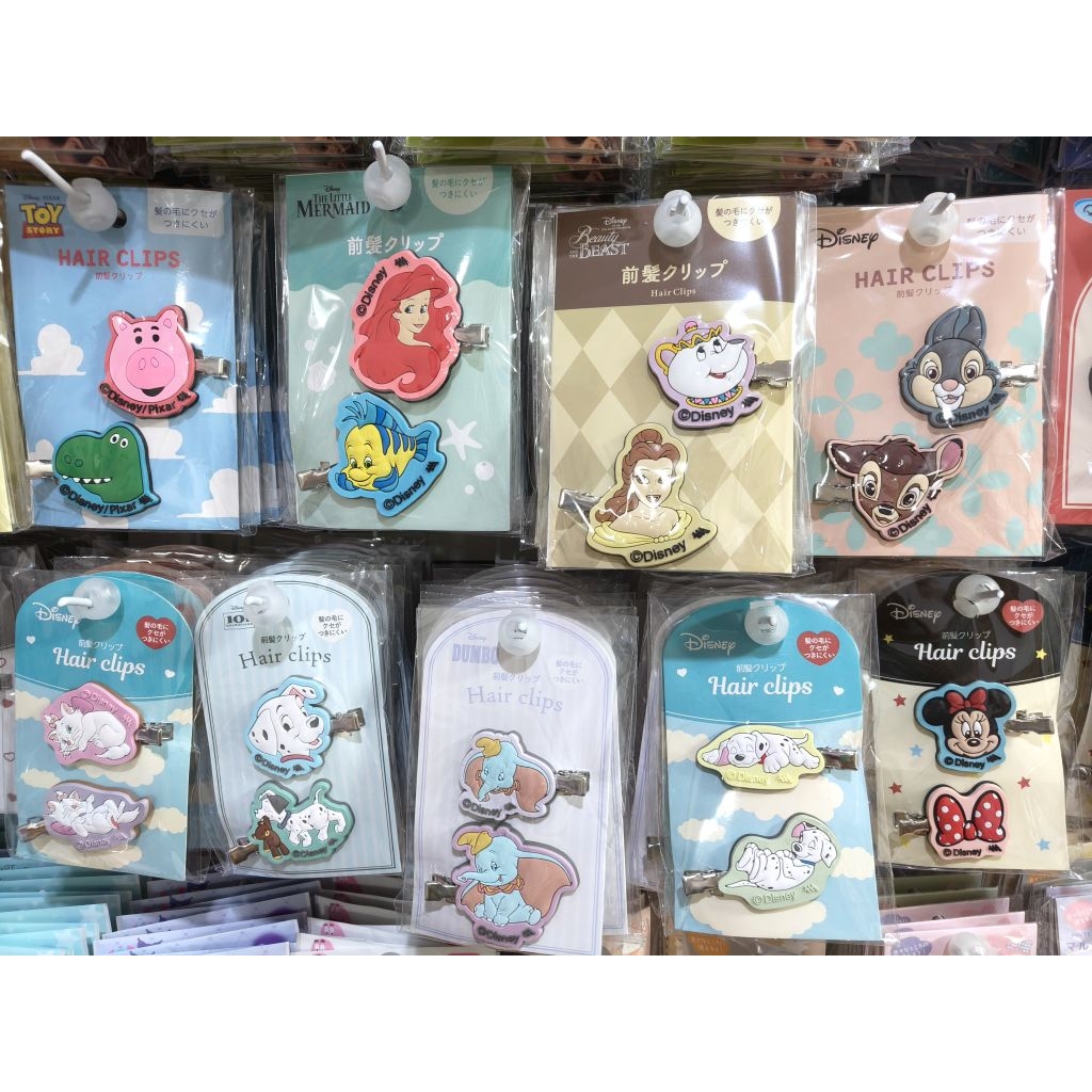 (ไลฟ์ ลด40%) มีลายใหม่มาเพิ่มน้า 🇯🇵  กิ๊บติดผม กิ๊บติดหน้าม้า ดิสนีย์ Disney Hair Clip