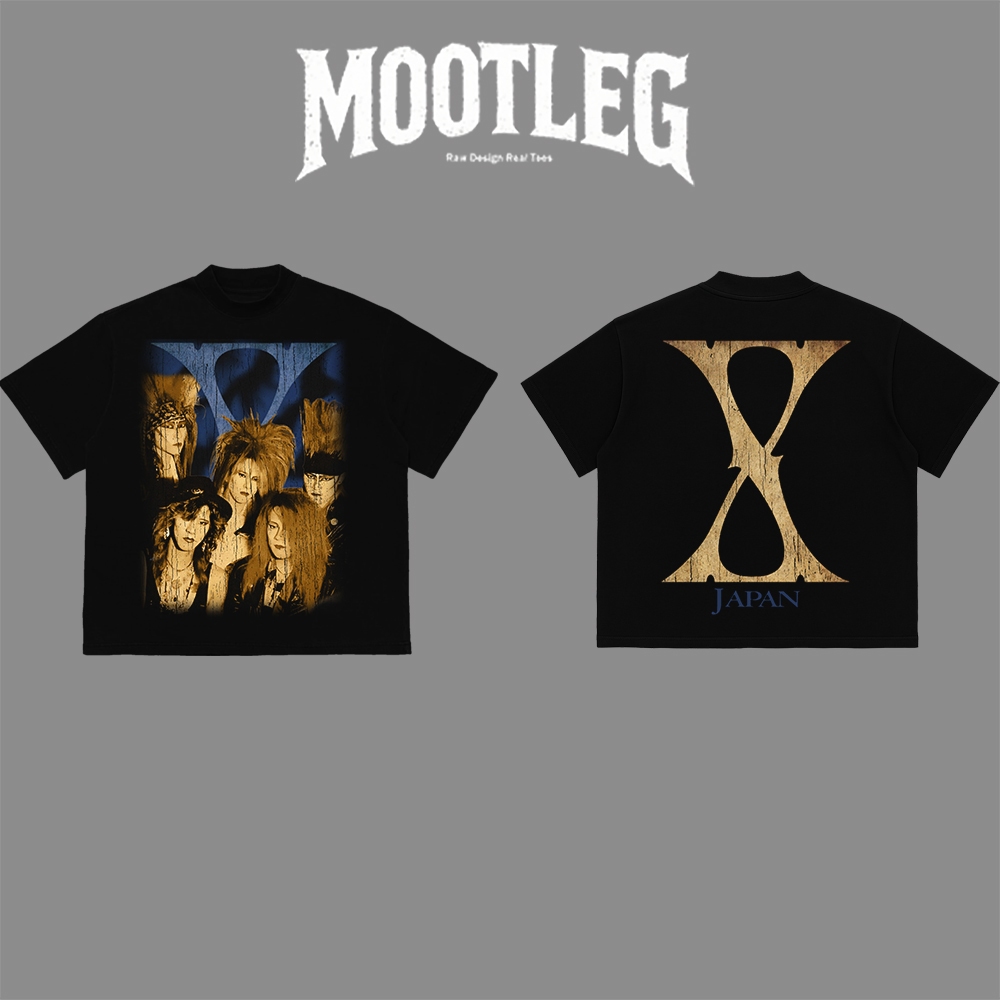Mootleg | X-JAPAN | Semi-Oversized | 100% Cotton