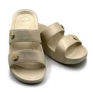 gpatt: รองเท้าแตะผู้หญิง Flora Softwalk ใส่สบาย พื้นนุ่ม น้ำหนักเบา รองรับอุ้งเท้า ใส่เดินนาน ไม่ปวดเท้า