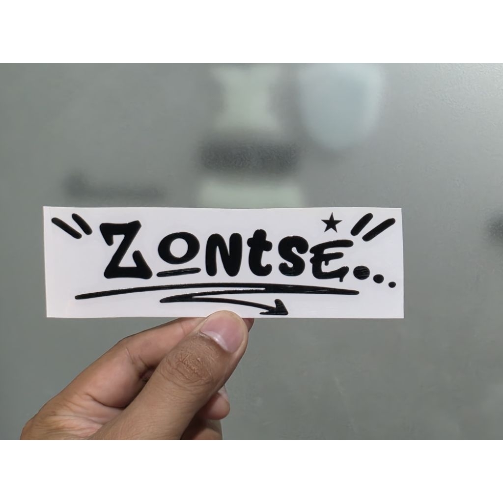 สติ๊กเกอร์แต่งรถ 💥สติ๊กเกอร์  zontes แนวญี่ปุ่น งานตัด สะท้อนแสง 💯%🚀พร้อมส่งจร้า📮📮