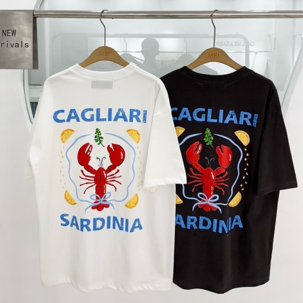 PXQ LOBSTER OVERSIZE TEE —Unisex กดเลย ราคาพิเศษเฉพาะshopeeเท่านั้น🔥พร้อมส่ง ส่งไวจากไทย⚡️