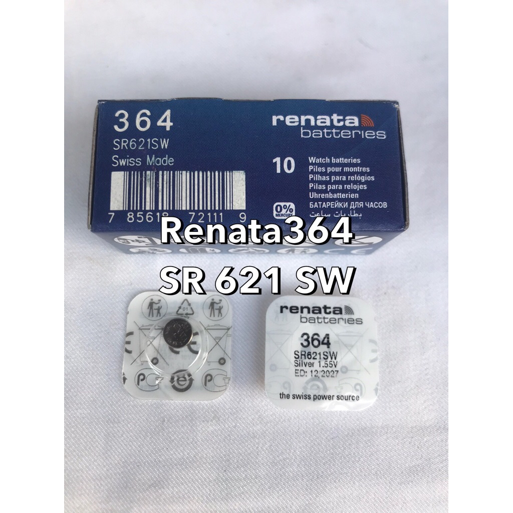ถ่านกระดุม Renata 364/SR 621 Sw