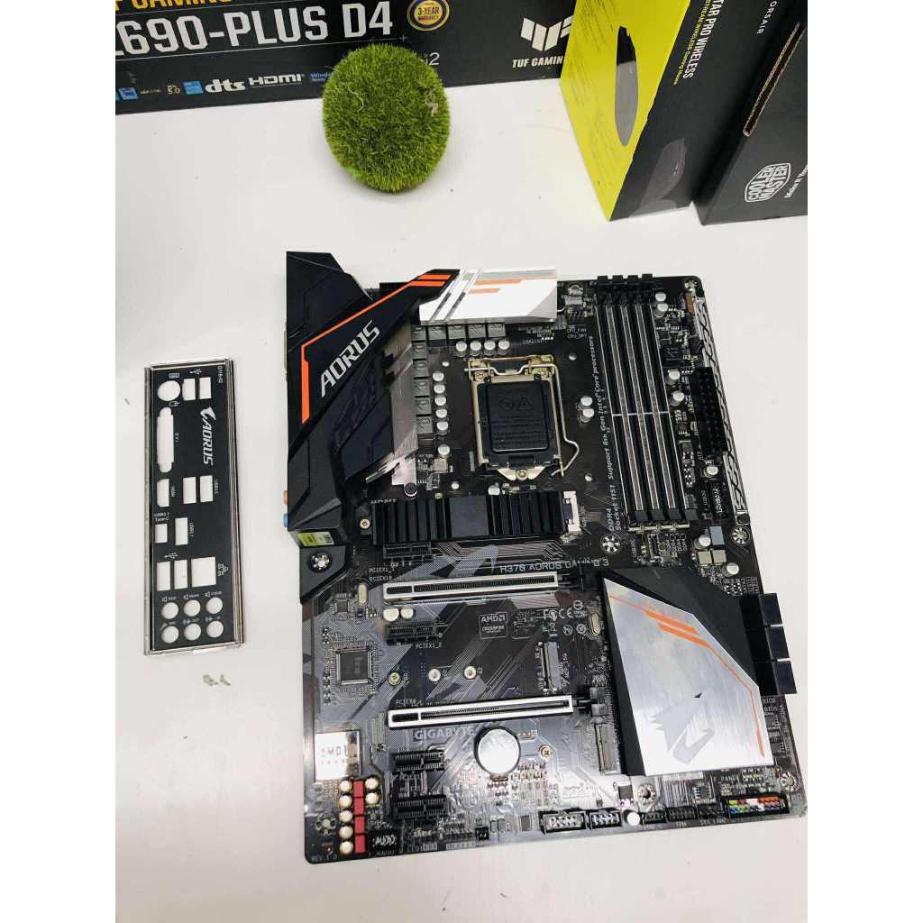 MAINBOARD 1151 v.2 gen8-9  GIGABYTE H370 AORUS GAMING 3 +ram 8*2 16g ไม่มีกล่องใช้งานปกติ ประกันร้าน