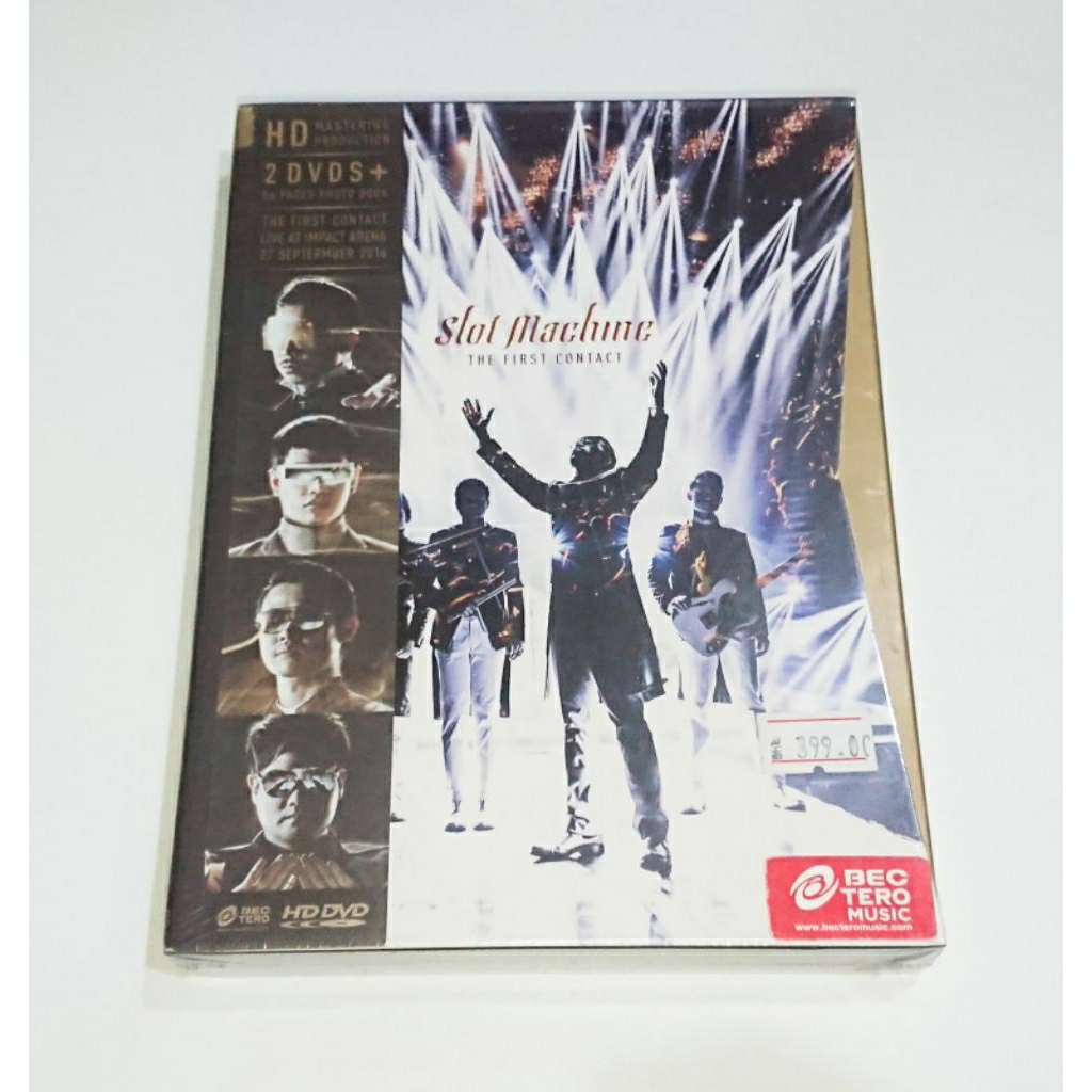 DVD ดีวีดี​ คอนเสิร์ต​ Slot ​Machine : The First Contact : Live At Impact Arena