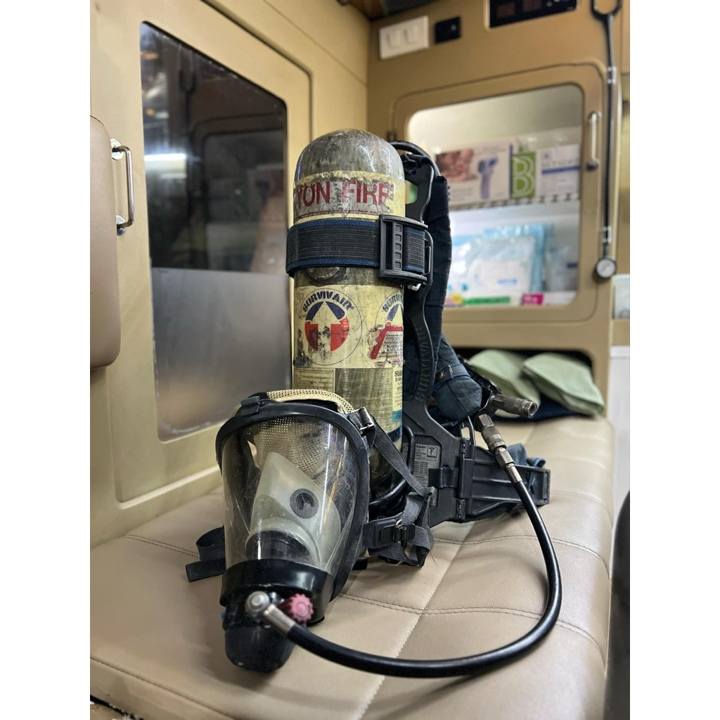 SCBA สําหรับนักดับเพลิง survivair