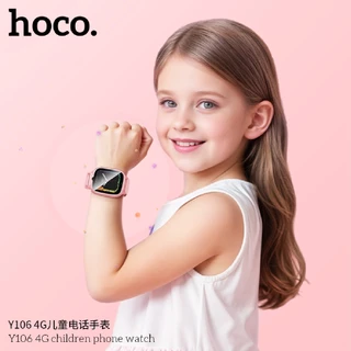 นาฬิกาเด็ก Smart watch หน้าจอสัมผัส HOCO Y106 รองรับการโทร รองรับซิม 4G กันน้ำ IPX7 ความจุ 730mAh สีสันสดใส