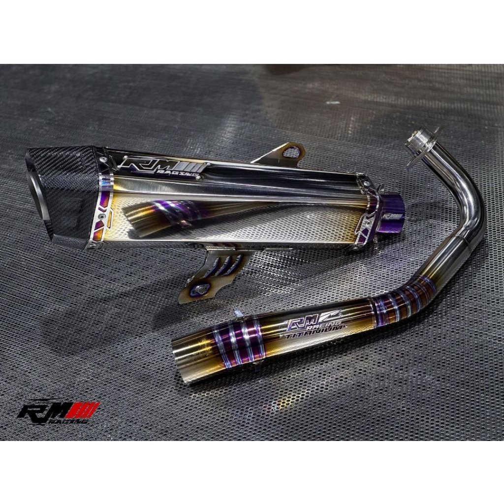 Rm Racing ท่อ Forza350 ปลายคาร์บอน