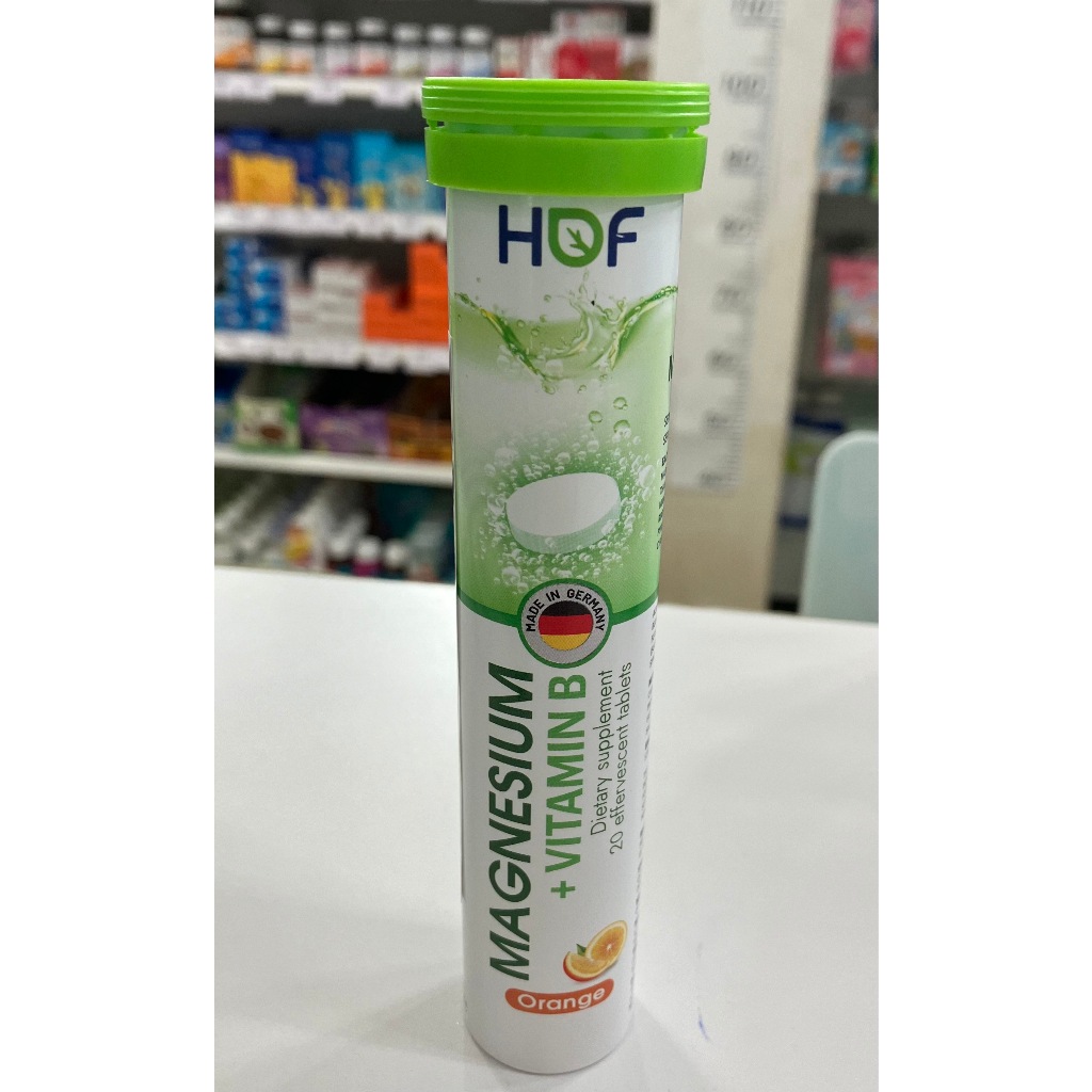 HB EFFER MAGNESIUM+VITAMIN B 20 TAB