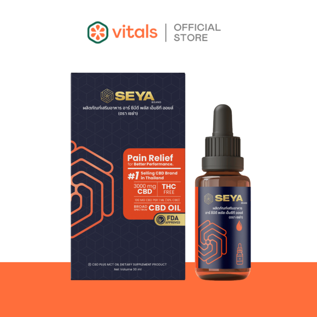 Seya Broad Spectrum (30ml) - Pain Relief