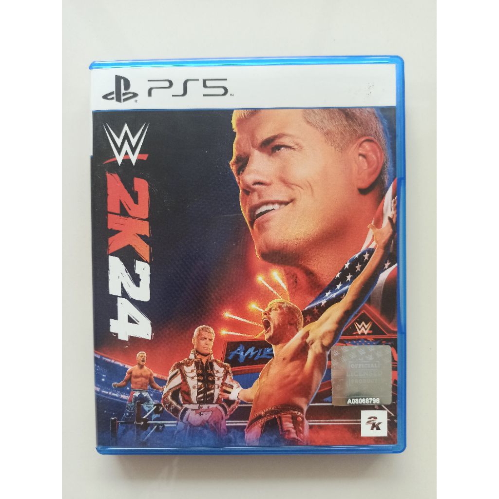 PS5 Games : W2K24 WWE 2K24 มวยปล้ำ โซน3 มือ2
