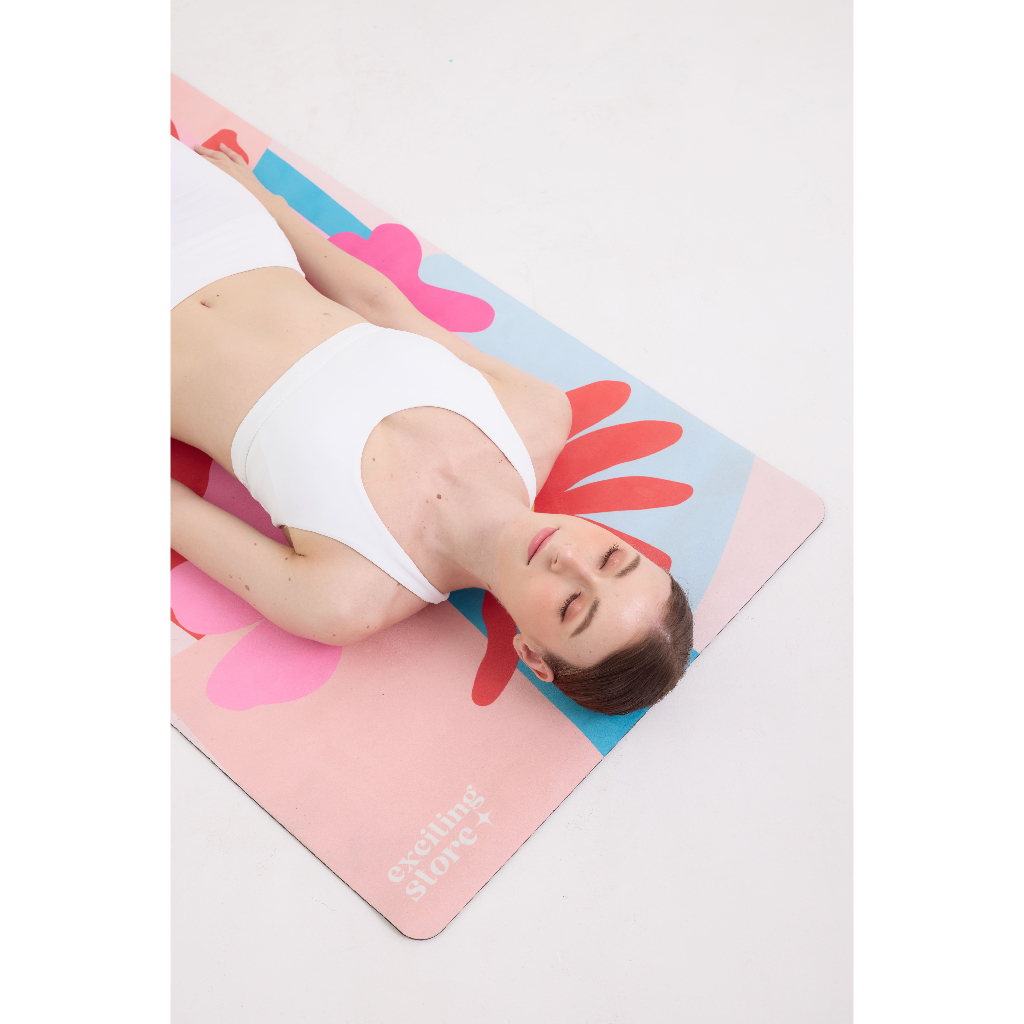 Tokyo Flowers Mat | เสื่อโยคะ เสื่อออกกำลังกาย รูปที่ 3