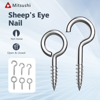 Mitsushi ตะขอเกลียว เบอร์3-5 ตะขอตัวc ตัว O สกรูเกลียวปล่อย …