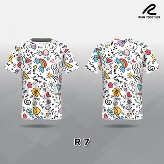 เสื้อวิ่งคอกลมแขนสั้นเนื้อผ้าRabbit25 รหัสสินค้า R07