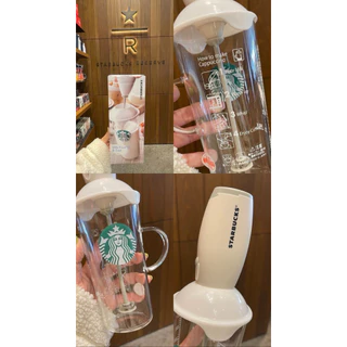 พร้อมส่งใช้codeลดเพิ่ม300บาท!!Starbucks milk foamer cup milk ขนาด350ml. เครื่องตีฟองนมของStarbucks ของแท้100%จากญี่ปุ่น​