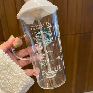 พร้อมส่งใช้codeลดเพิ่ม300บาท!!Starbucks milk foamer cup milk ขนาด350ml. เครื่องตีฟองนมของStarbucks ของแท้100%จากญี่ปุ่น​
