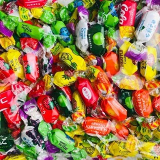 ลูกอมฟรุ๊ตตี้ ลูกอมผลไม้รวม 1.8 กิโลกรัม